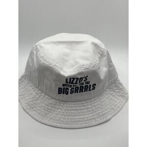 SPORTMAN Women’s White Lizzo’s Watch Out For The Big Girls Logo Bucket Hat SZ OS
